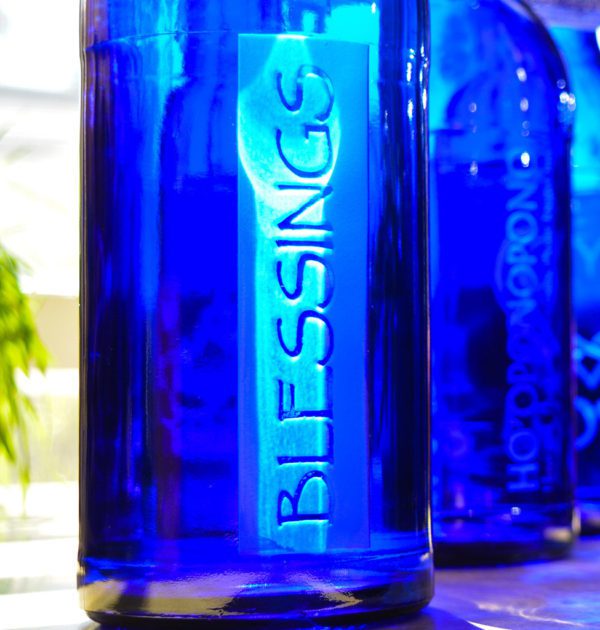 Blue Bottle Love Blessings liter